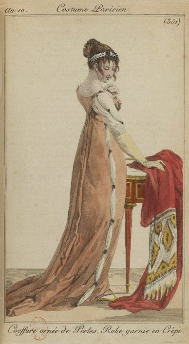 1789-1815.com:mode_1801.htm Journal des Dames et des Modes, n° 18, 30 frimaire an 10 (21 décembre 1801)..jpg